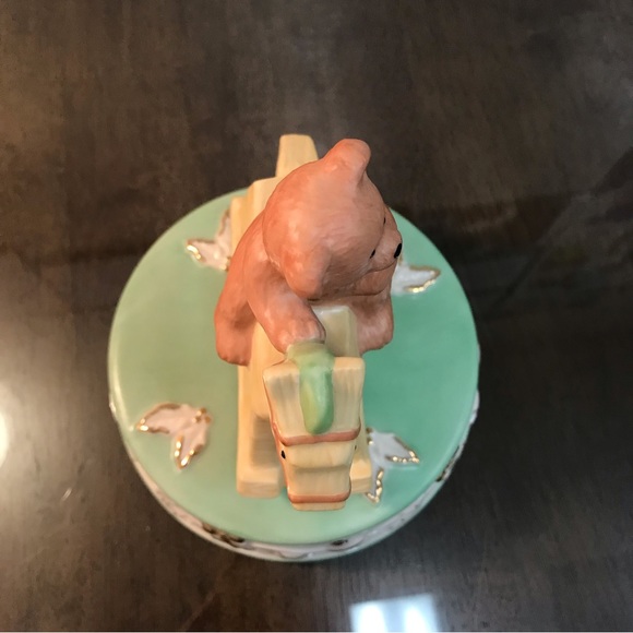 Musical  “The First Noel” 🎶 Teddy Bear on a Rocking Horse - Picture 6 of 7